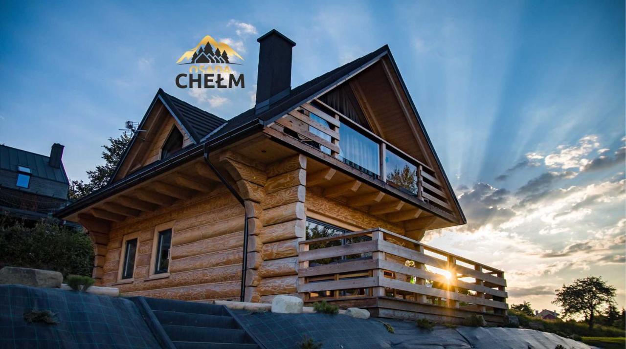 Domek Drewniany W Gorach Jacuzzi & Balia - Osada Chelm Stroza  Εξωτερικό φωτογραφία