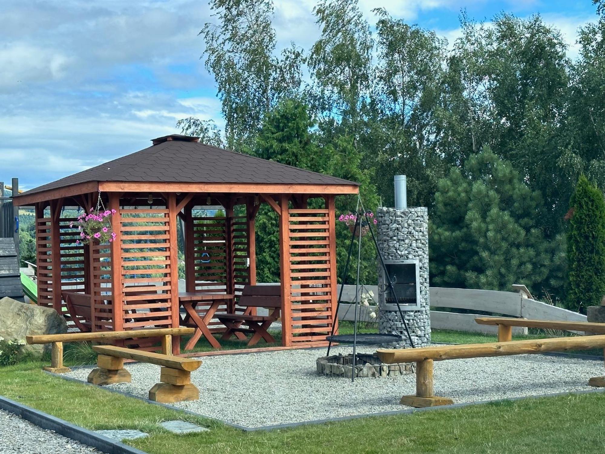 Domek Drewniany W Gorach Jacuzzi & Balia - Osada Chelm Stroza  Εξωτερικό φωτογραφία